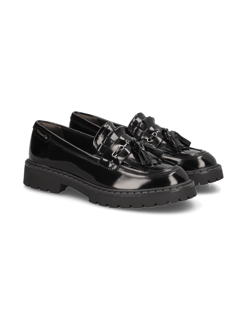 TAMARIS-Slipper-schwarz