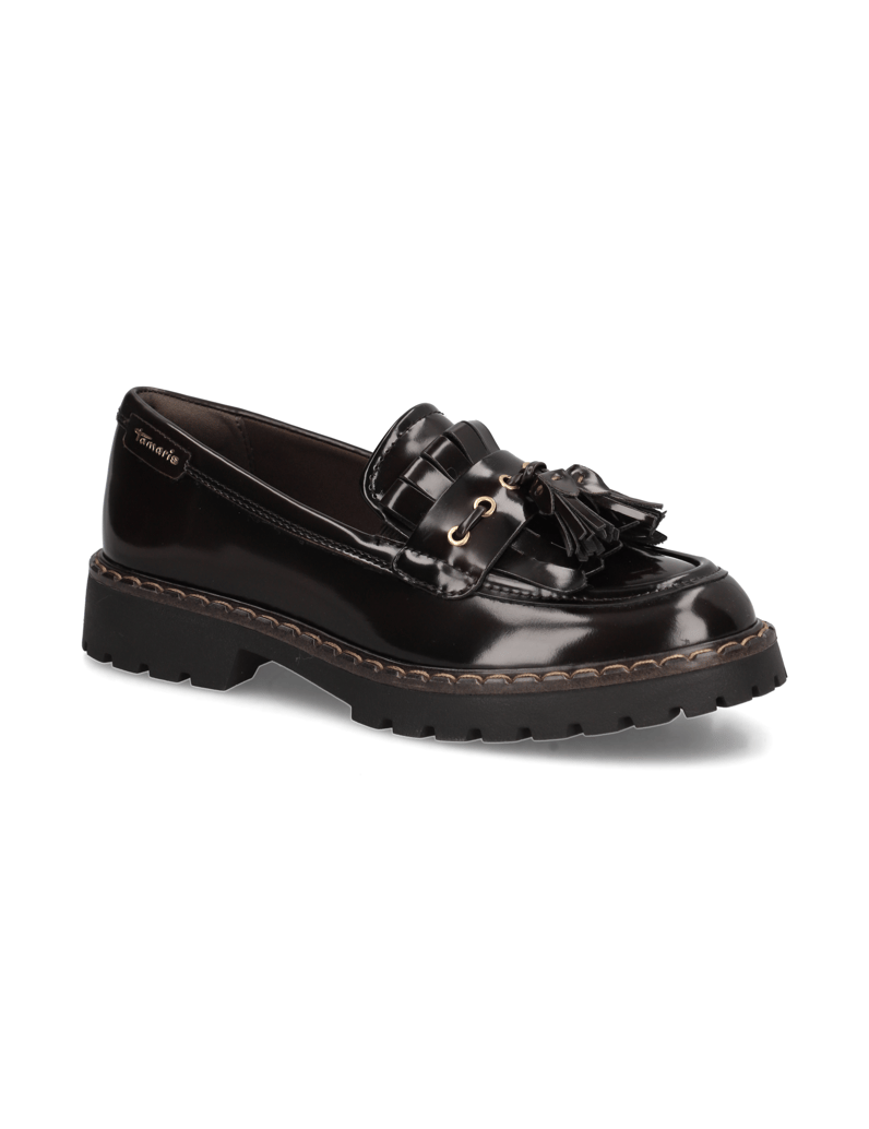 TAMARIS-Slipper-schwarz