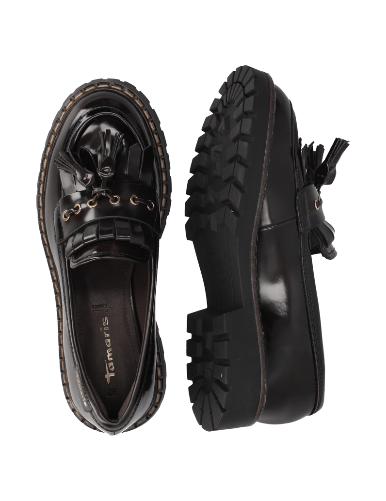 TAMARIS-Slipper-schwarz