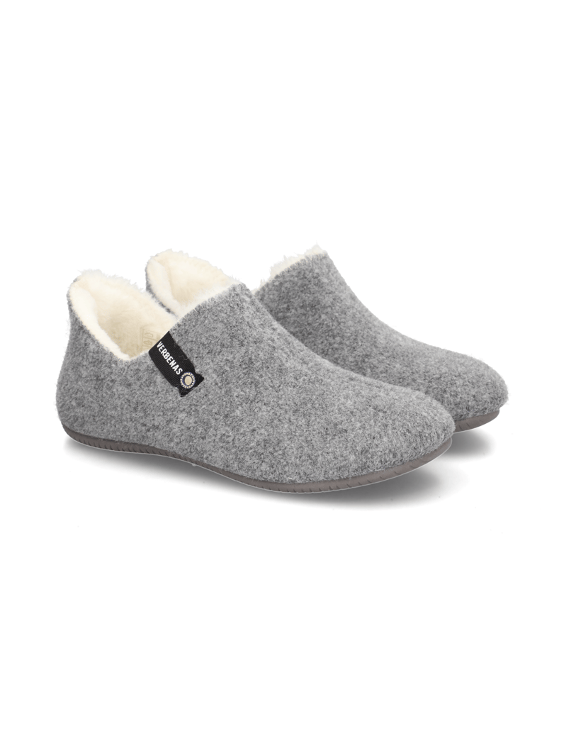 Verbenas-Textil-Pantoffel-grau