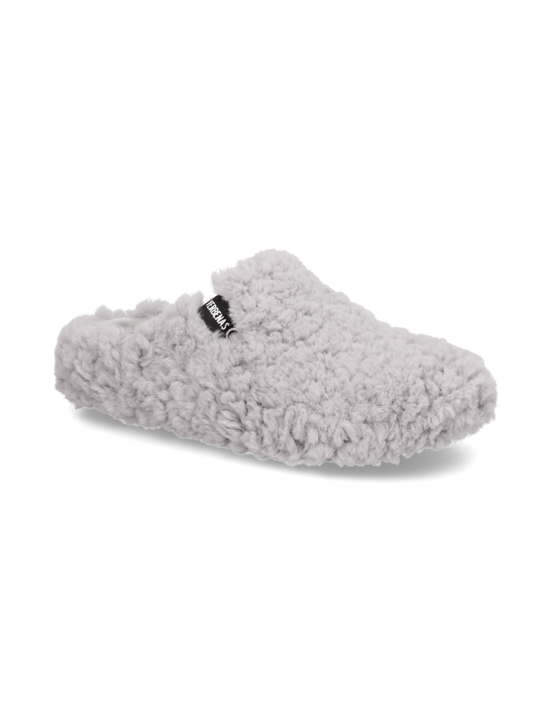 Verbenas-Textil-Pantoffel-grau