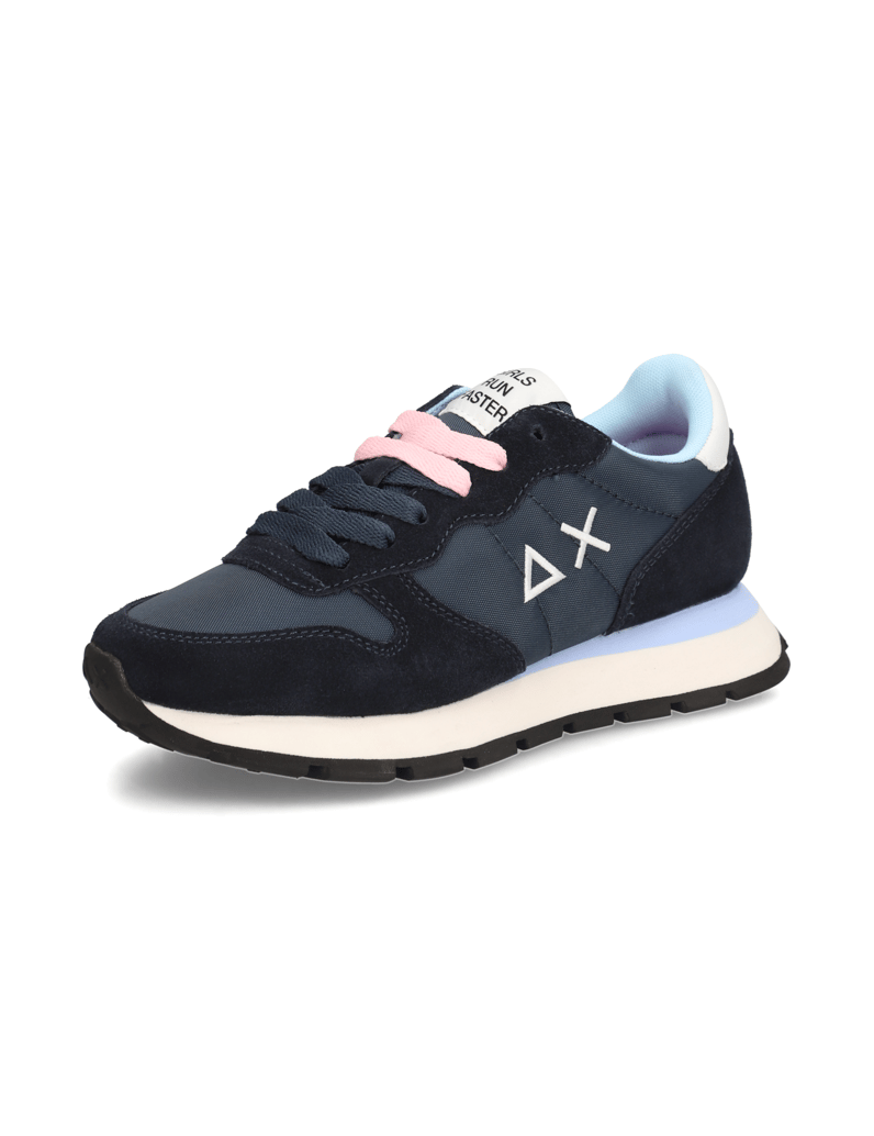 SUN68-Ally-Soid-Nylon-Sneaker-blau