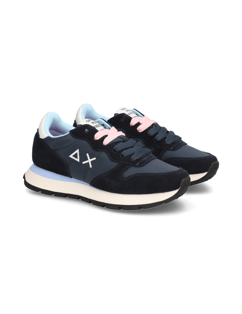 SUN68-Ally-Soid-Nylon-Sneaker-blau
