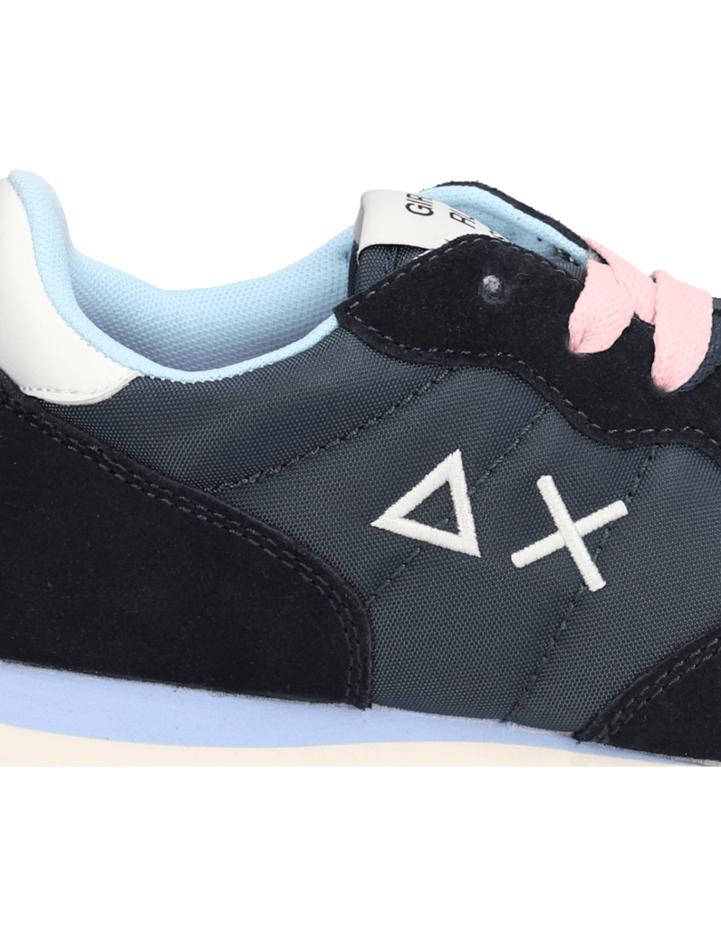 SUN68-Ally-Soid-Nylon-Sneaker-blau