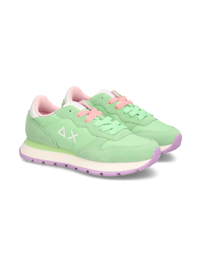 SUN68-Ally-Soid-Nylon-Sneaker-blau