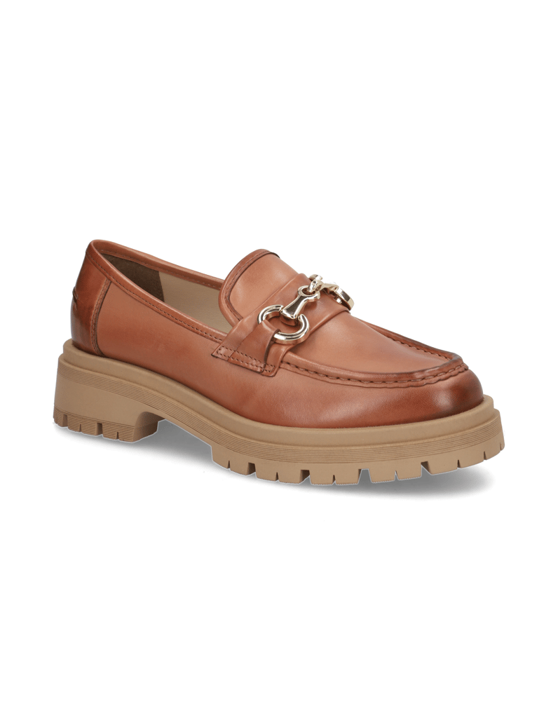 Kate-Gray-Glattleder-Slipper-cognac
