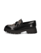 Kate Gray Glattleder Slipper schwarz