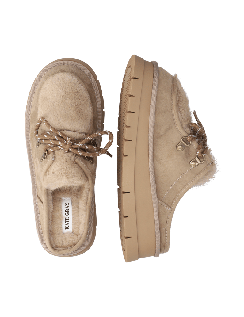 Kate-Gray-Pantoffel-braun