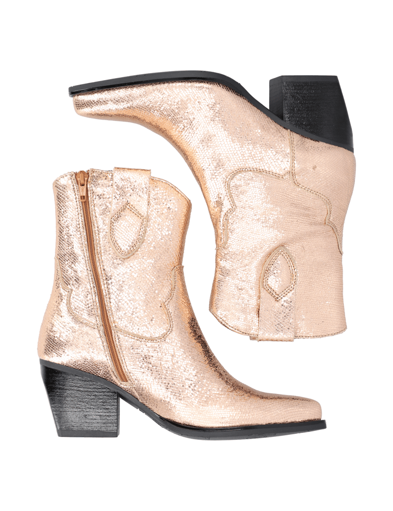 Kate-Gray-Glattleder-Boot-gold
