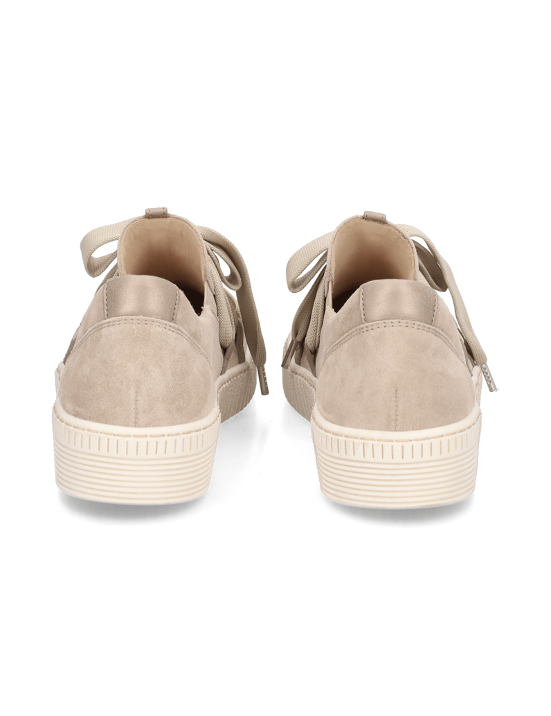 Gabor-Veloursleder-Sneaker-beige