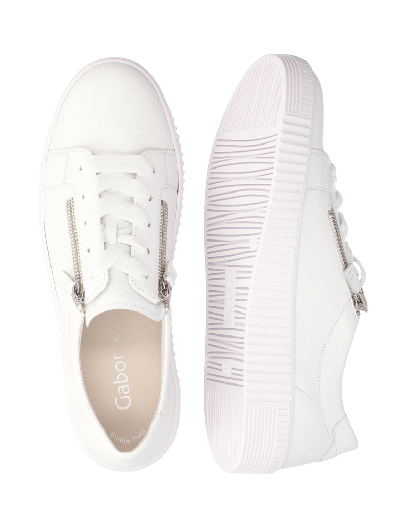 Gabor-Glattleder-Sneaker-oliv