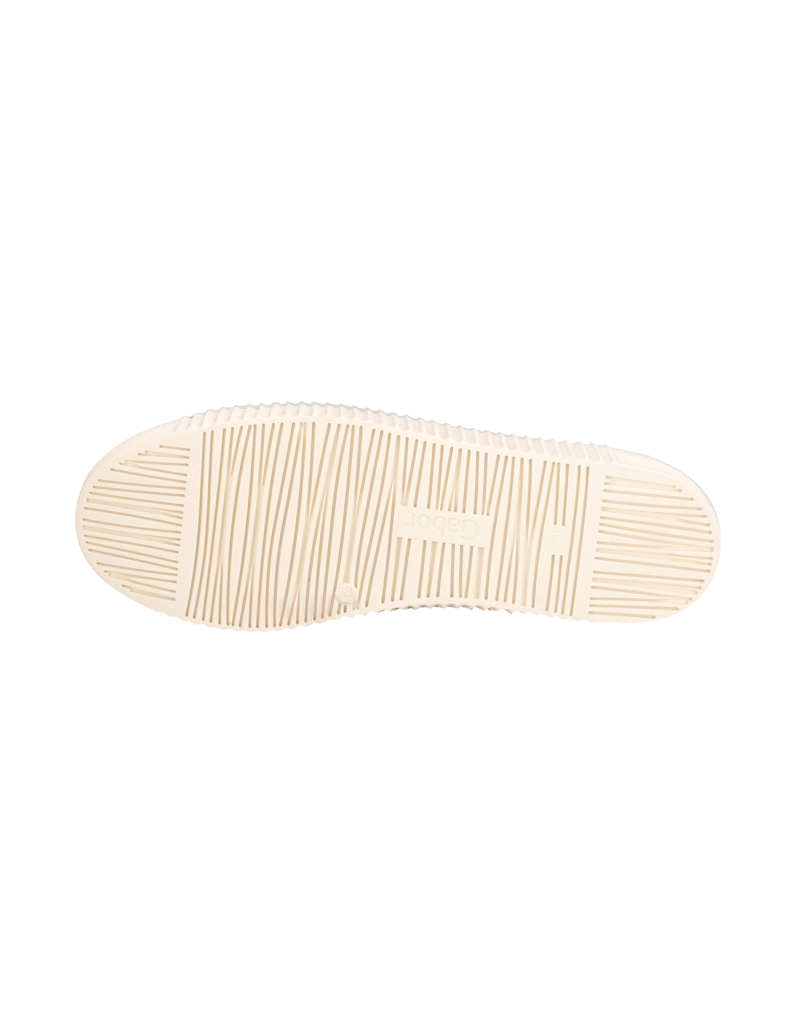Gabor-Veloursleder-Sneaker-weiss
