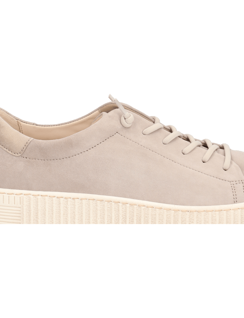 Gabor-Veloursleder-Sneaker-weiss