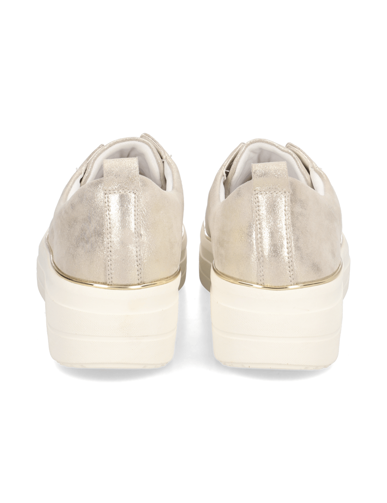 Remonte-Veloursleder-Sneaker-beige