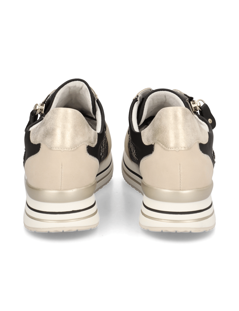 Remonte-Textil-Slipper-beige