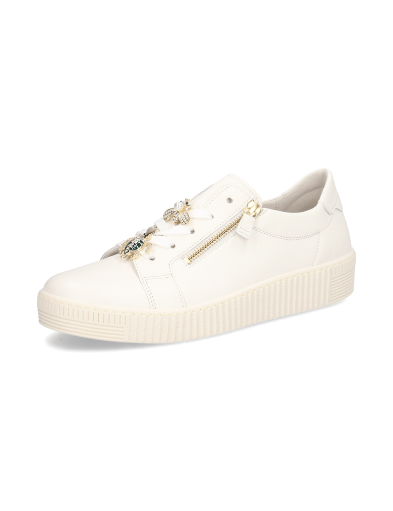 Gabor-Glattleder-Sneaker-weiss