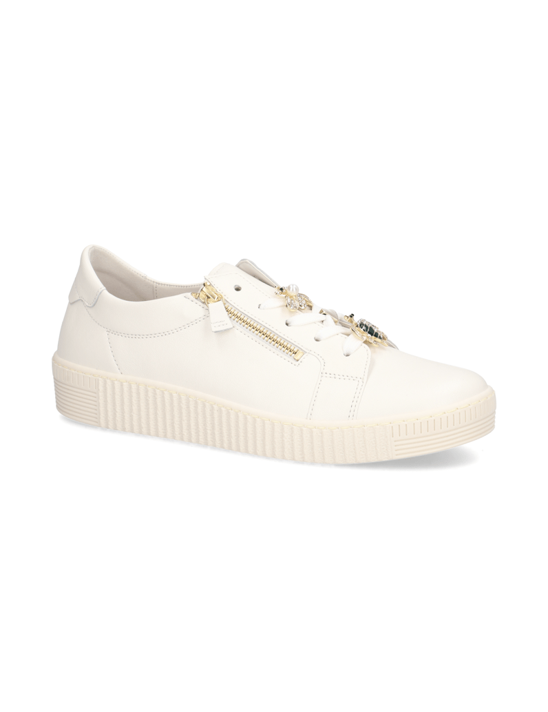 Gabor-Glattleder-Sneaker-weiss
