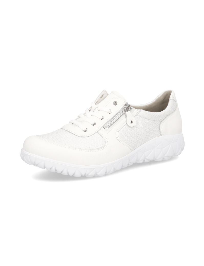 Waldläufer-Sneaker-weiss