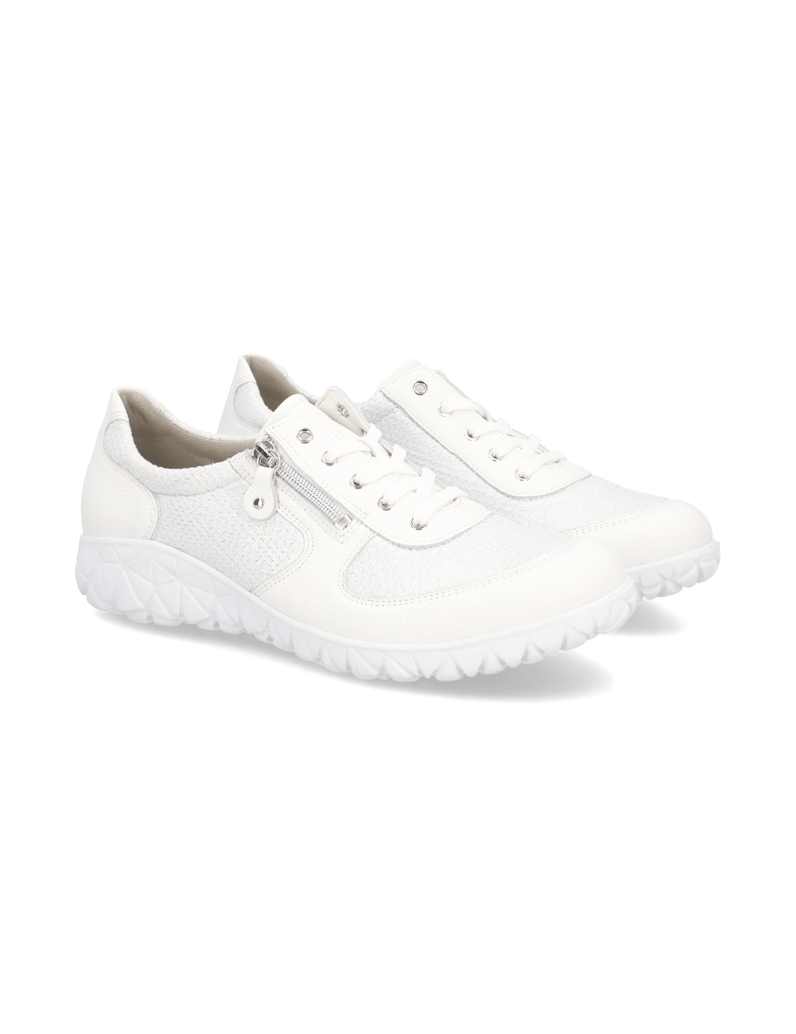 Waldläufer-Sneaker-weiss