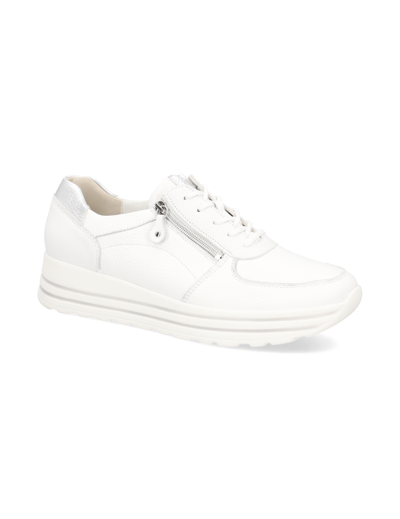Waldläufer-Sneaker-weiss