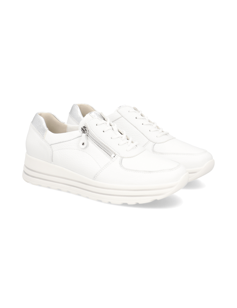 Waldläufer-Sneaker-weiss