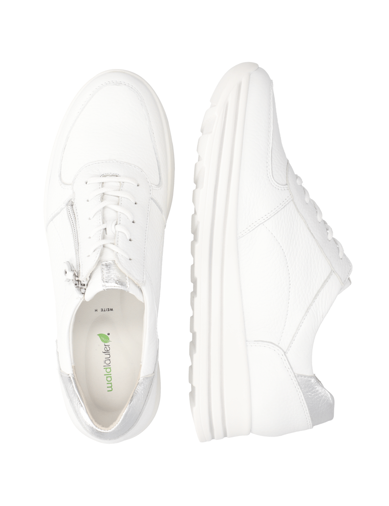 Waldläufer-Sneaker-weiss