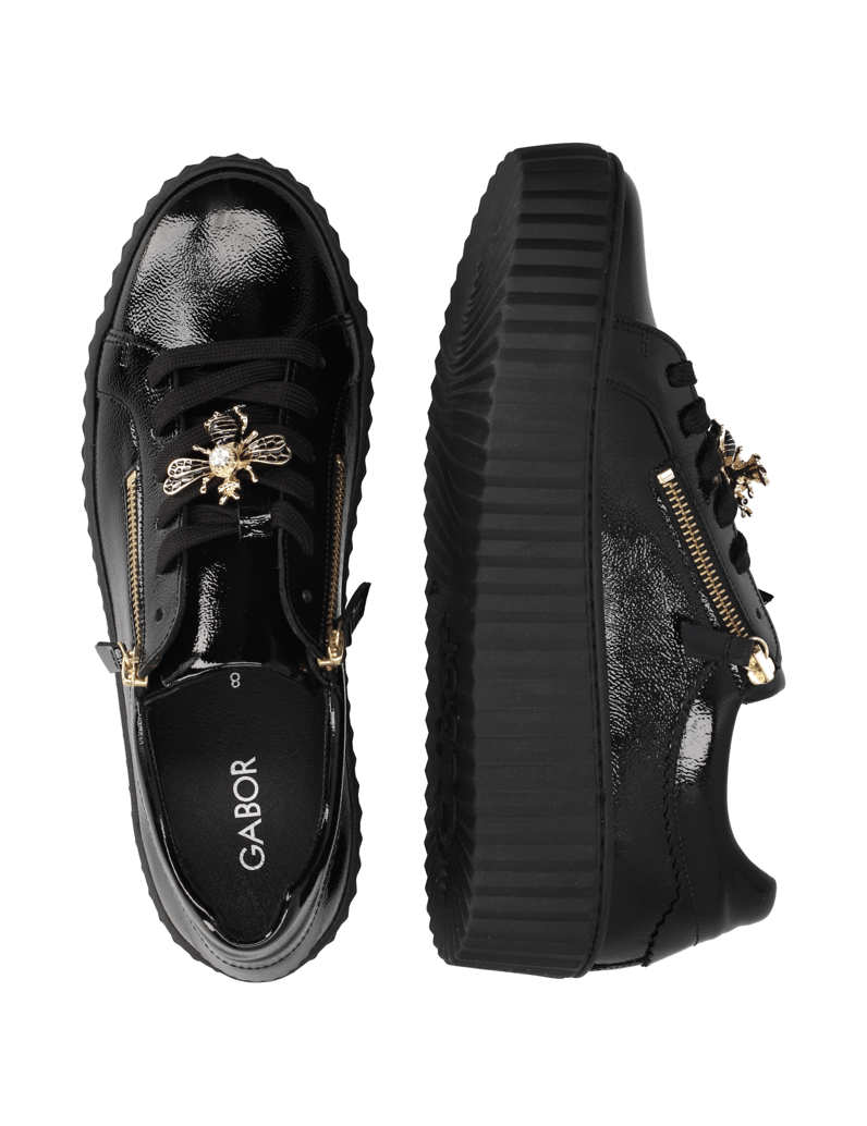 Gabor-Sneaker-schwarz