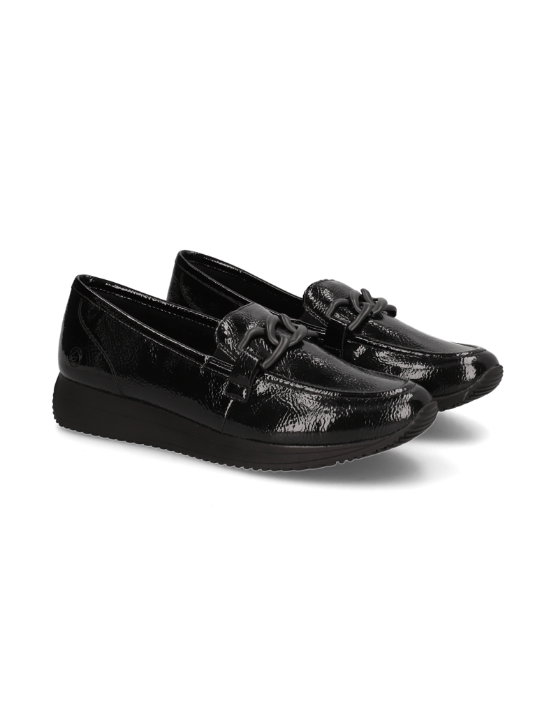 Remonte-Slipper-schwarz