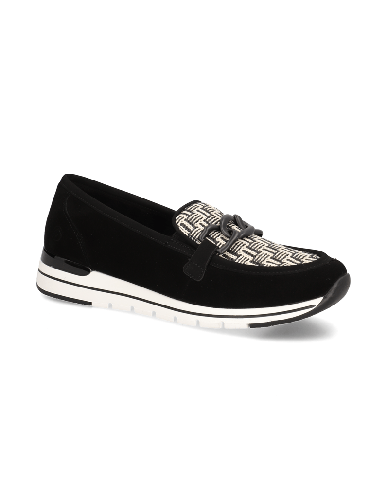 Remonte-Slipper-schwarz