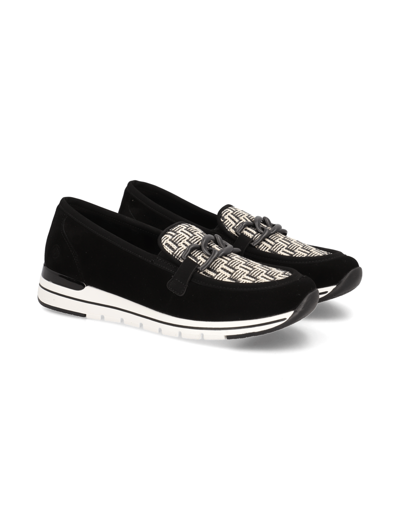 Remonte-Slipper-schwarz