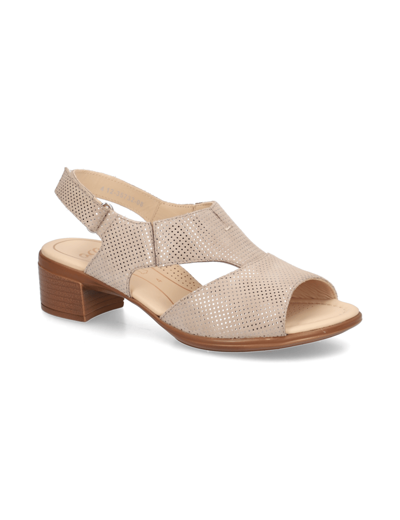 Ara-Veloursleder-Sandale-beige