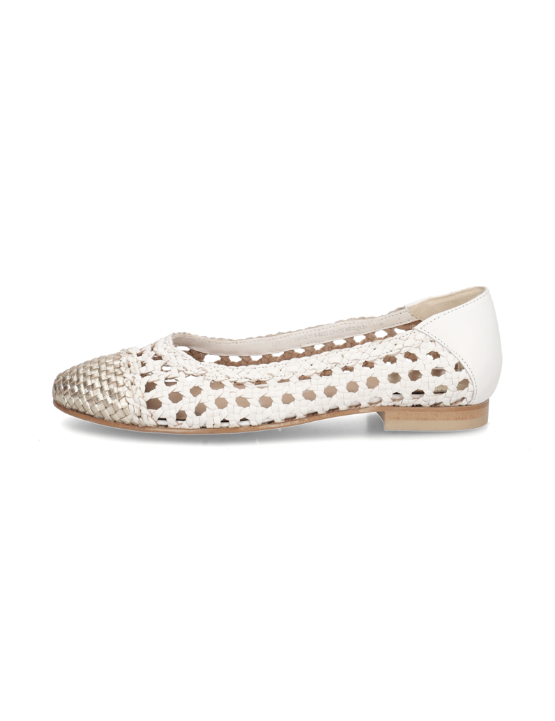 Lazzarini-Glattleder-Ballerina-weiss