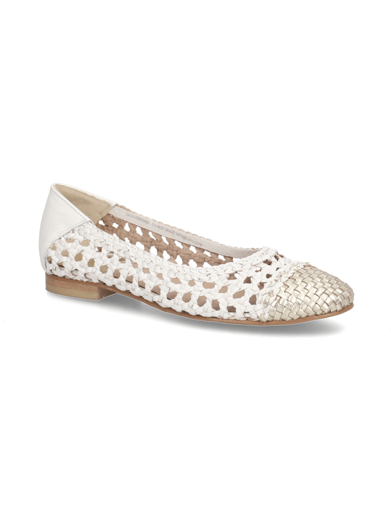 Lazzarini-Glattleder-Ballerina-weiss