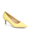 Lazzarini Veloursleder Pumps gelb