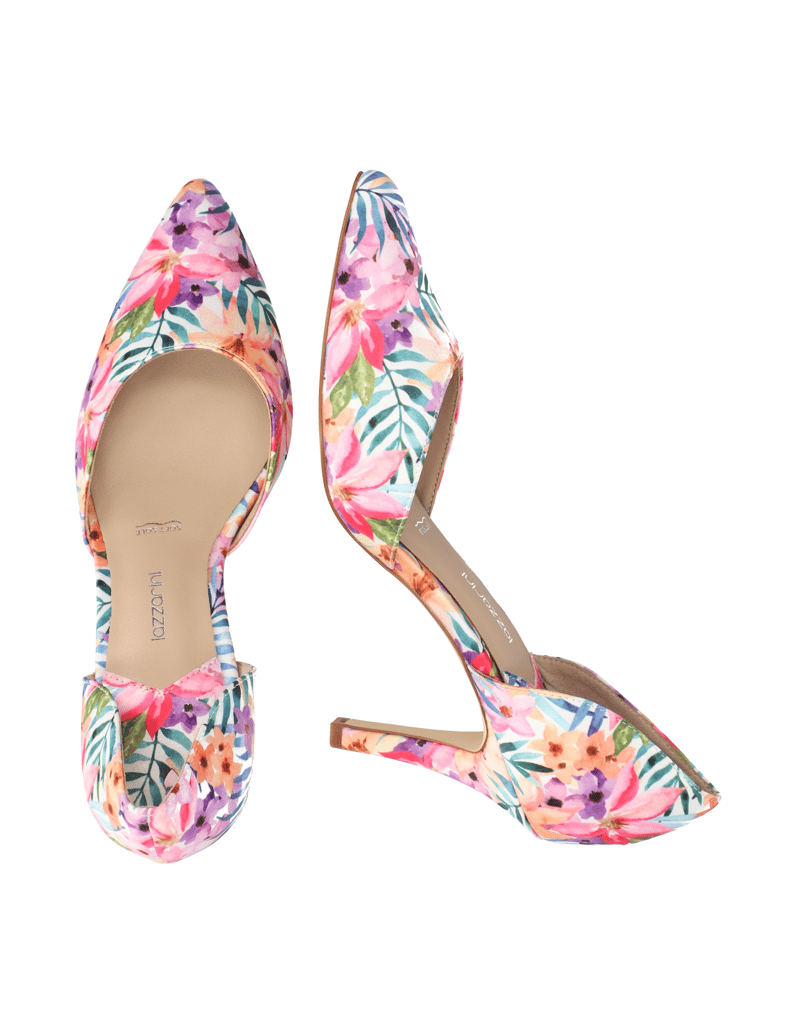 Lazzarini-Textil-Pumps-multicolor