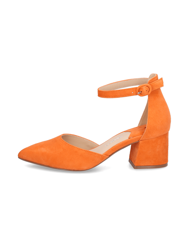 Lazzarini-Veloursleder-Pumps-orange
