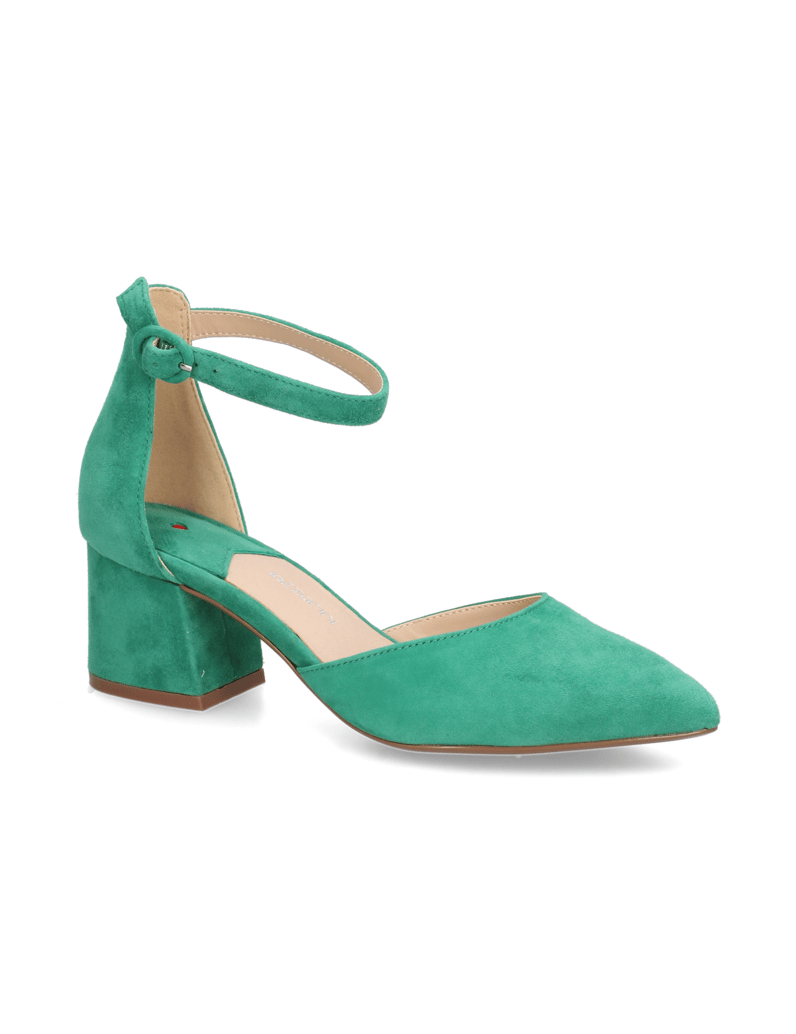 Lazzarini-Veloursleder-Pumps-orange