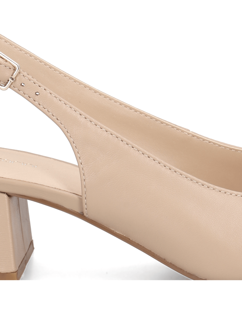 Lazzarini-Glattleder-Slingpumps-beige