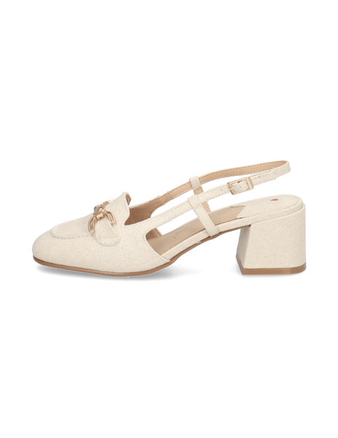 Textil Slingpumps