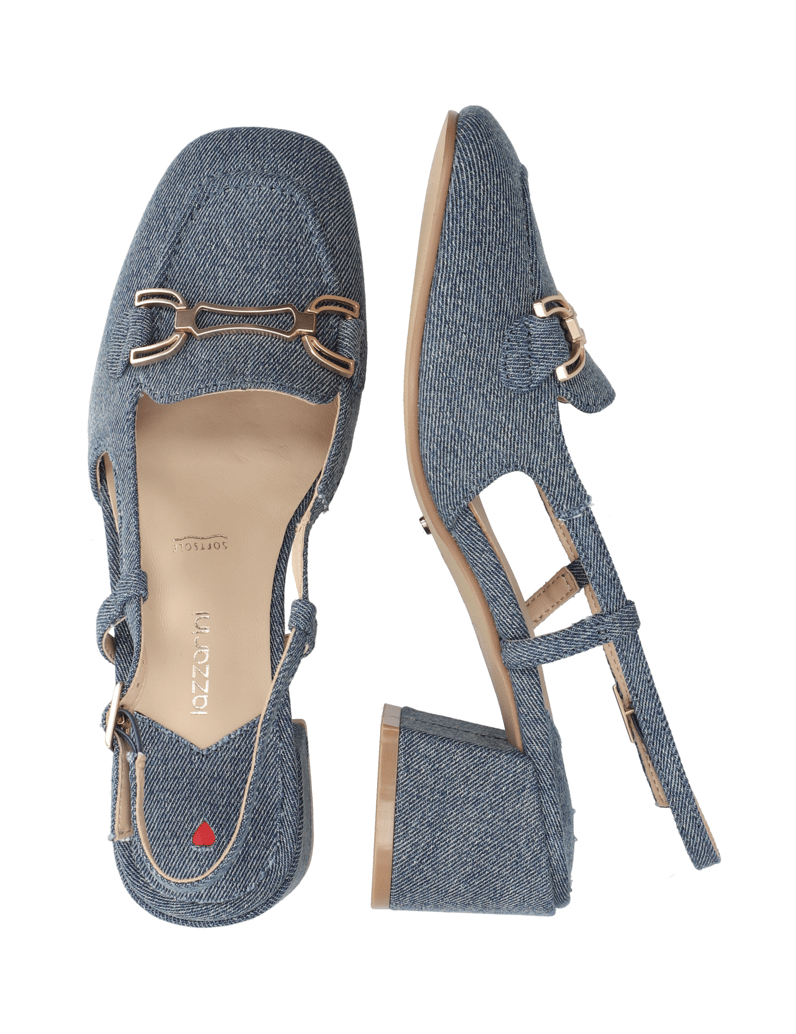 Lazzarini-Textil-Slingpumps-beige