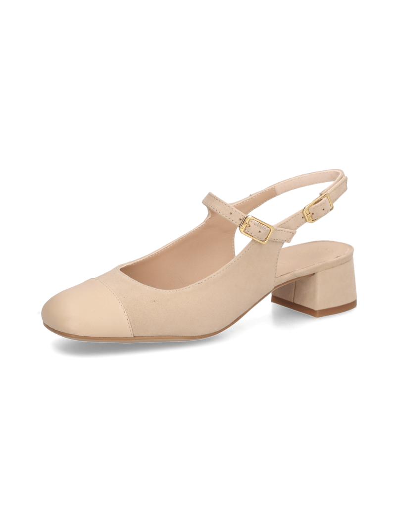 Unisa-Glattleder-Slingpumps-beige