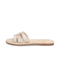 Lazzarini Textil Pantoffel gold