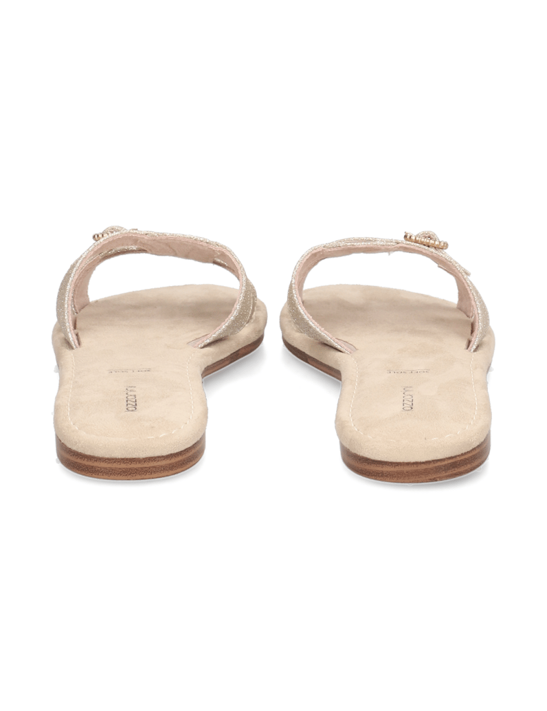 Lazzarini-Textil-Pantoffel-gold