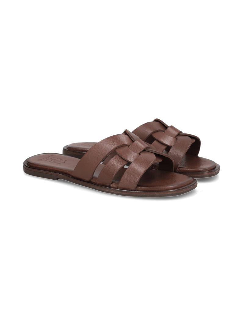 Estyle-Pantoffel-braun