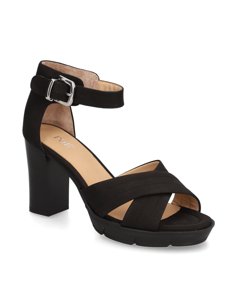 POE-Nubukleder-Sandale-schwarz