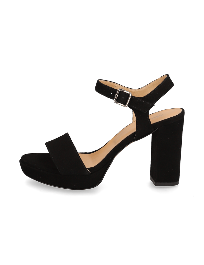 Lazzarini-Veloursleder-Sandale-schwarz