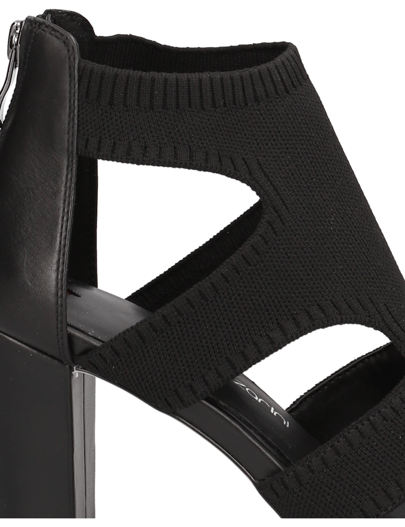 Lazzarini-Textil-Sandale-schwarz