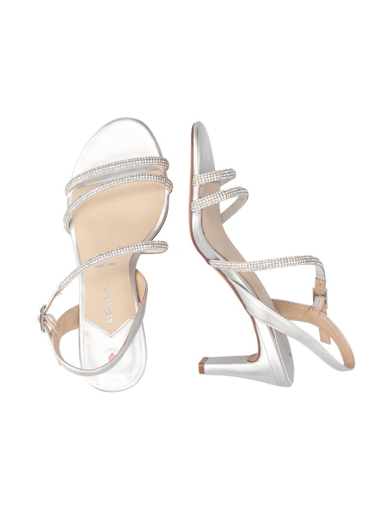 Lazzarini-Sandale-silber