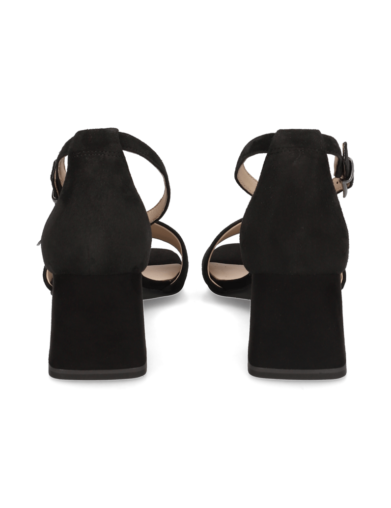 Lazzarini-Veloursleder-Sandale-schwarz