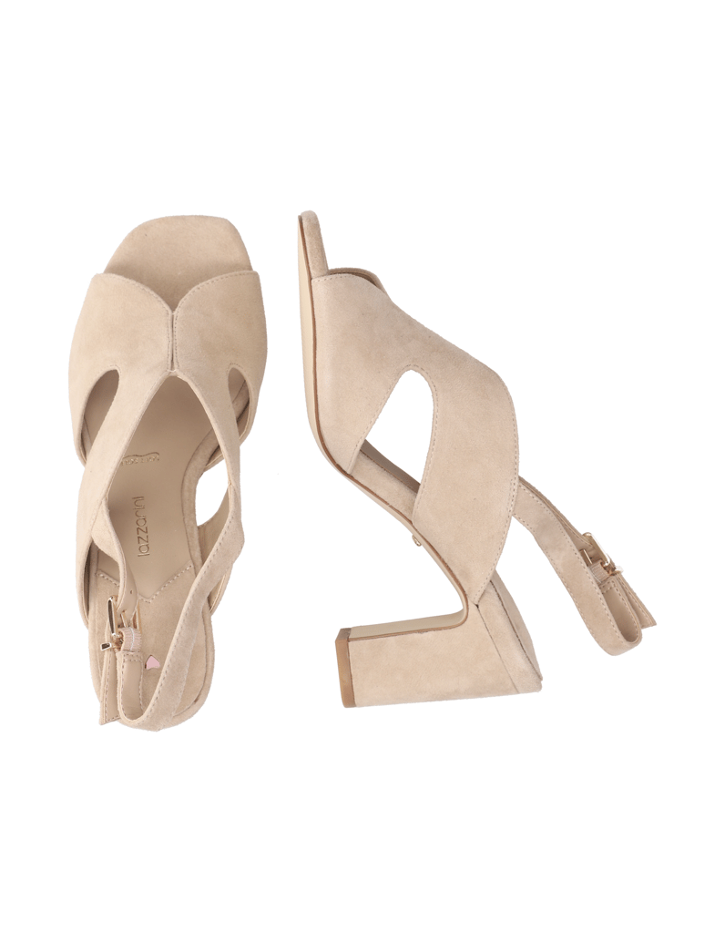 Lazzarini-Veloursleder-Sandale-beige